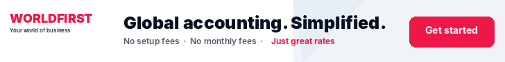 WorldFirst — Global accounting simplified. No setup fees, no monthly fees.